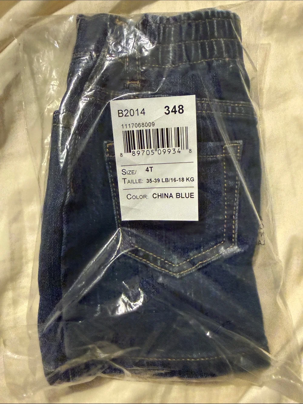 The Children's Place Dark Blue Denim Mini Skirt